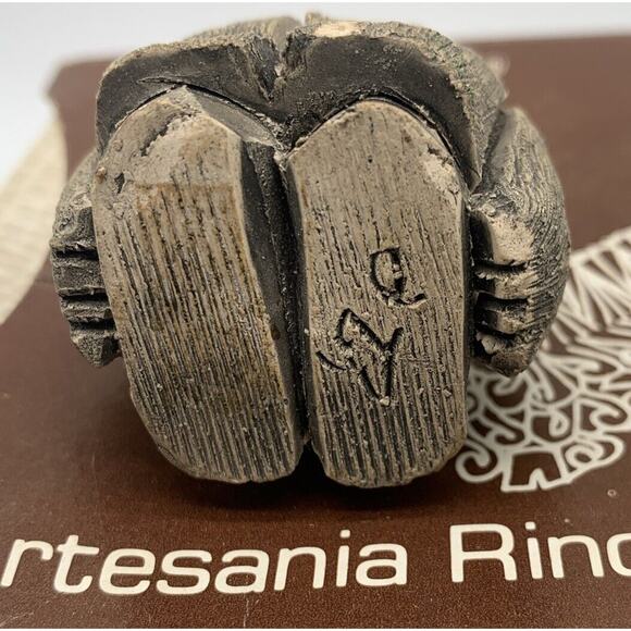 Vtg Artesania Rinconada Mini BABY GORILLA Uruguay Retired Original Box - Picture 5 of 5